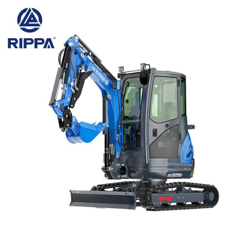 Compact excavator reference photo for R22 Mini Excavator